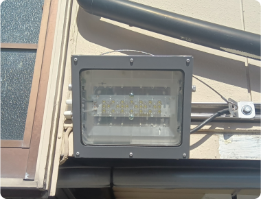 駐車場灯設置工事